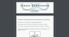 Desktop Screenshot of israelbarbuzano.net